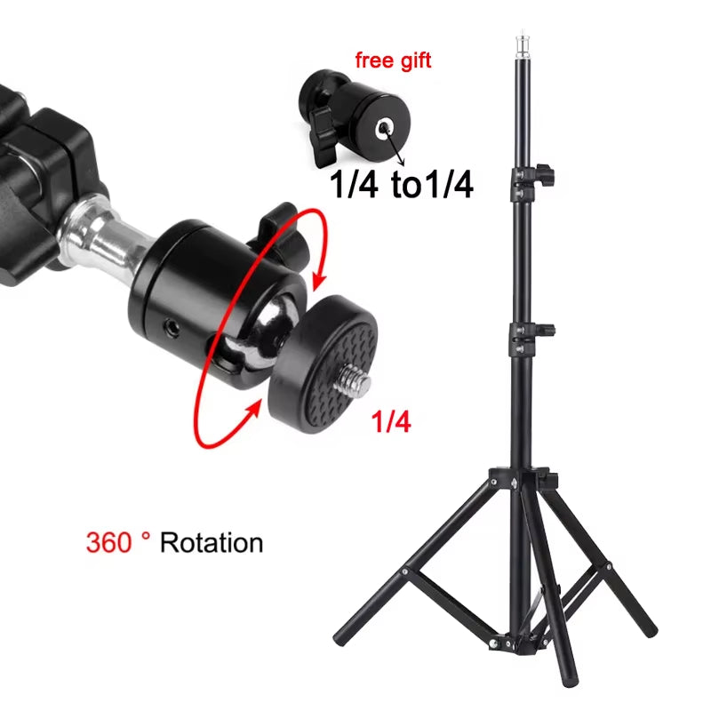 Elevate Your Projection Experience with the Extendable 160Cm Tripod Stand for Magcubic HY300Pro & HY320Mini Projectors